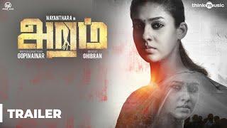 Aramm Official Trailer  Nayanthara  Gopi Nainar  Ghibran