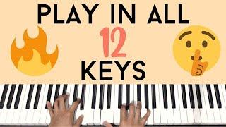 Learn to Play in ALL 12 Keys with this Progression  Piano Tutorial