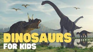 Dinosaurs for Kids  Learn about Dinosaur History Fossils Dinosaur Extinction and more