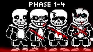 Undertale last breath 1-4 Phase  Battle - FULL