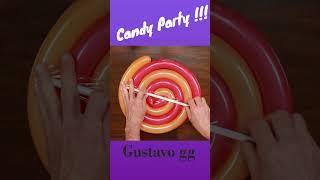 AWESOME IDEA   - birthday decoration ideas at home BALLOON CANDY  lollipop balloon  #cartoon