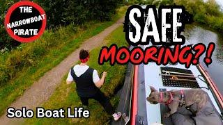 Is this a safe place to moor?  Boat life  Bridgewater Canal Ep 169