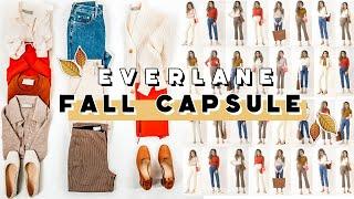 EVERLANE Fall Capsule Wardrobe  10 Items x 17 OUTFIT IDEAS Minimalist Capsule Wardrobe  Miss Louie