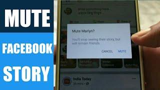 How To Stop Seeing Someones Facebook Story