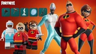 The Incredibles Bundle Full Gameplay & Review Fortnite INCREDIBLES Gameplay