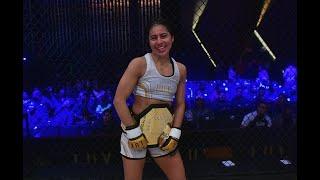 ANDREA VAZQUEZ promete GANAR el TITULO absoluto del LUX FIGHT LEAGUE