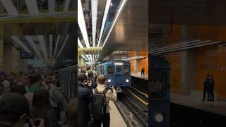Перегонка электропоезда ЕЖ-3ЕМ-508Т «Ёжик» станция метро «Нижегородская» Некрасовской линии