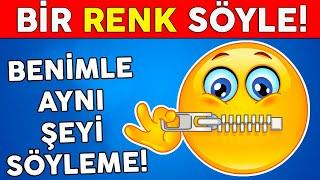 Heyecan Dolu Bir Oyuna Hazır Mısın?  Dikkat Et Benimle Aynı Şeyi Söyleme