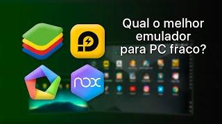 Melhor Emulador de Android para PC Fraco 2023