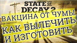 Вакцина от кровавой чумы State of Decay 2. Как изготовить и как вылечить персонажа от кровавой чумы.