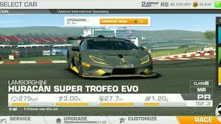 Real Racing 3 Super Trofeo EVO Championship Upgrade Scheme + Tier 1b Elimination @ Daytona