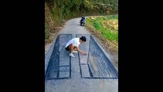 Best of 3D Street Art Painting  Amazing 3d Street Art Illusion 3D Paintings on Roads #shorts #art