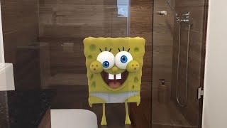 SpongeBob Takes a Bath  SpongeBob in real life