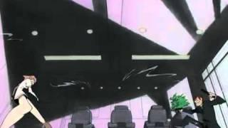 FLCL - Haruko vs. Amarao gunfight Sub