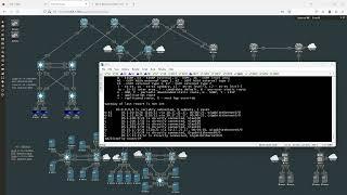 Nexus Dashboard 009 - OSPF BGP Redistribution and OSPF LAN Setup PC to SRV VXLAN Testing