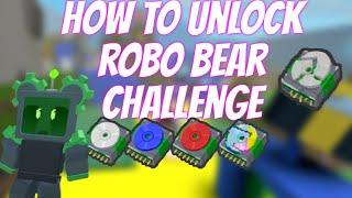 HOW TO REPAIR ROBO BEAR S Unlocking Robo Bear Challenge Roblox Bee Swarm Simulator