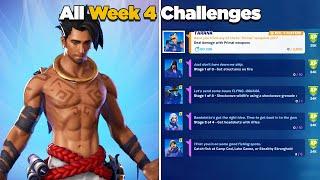 Fortnite All Week 4 Challenges Guide Fortnite Chapter 2 Season 6 Week 4 Epic & Legendary Quests