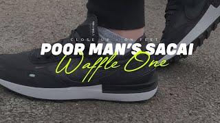Nike “Poor Man’s Sacai” Waffle One - Close Up + On Feet