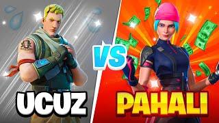 UCUZ SKİN vs PAHALI SKİN  Fortnite Türkçe