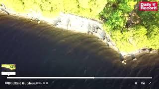 Loch Ness Monster filmed by drone