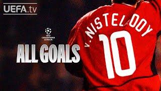 RUUD VAN NISTELROOY ALL #UCL GOALS