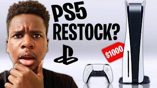 WHEN IS THE NEXT PLAYSTATION 5 RESTOCK?  WHY ARE THEY OUT OF STOCK?