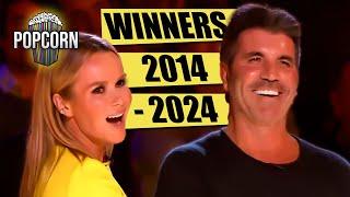 EVERY Winner Audition on BGT Over The Last Decade 2014-2024