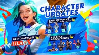 Free Fire All Character Ability Changes Ob46 Update  OB46 Update Character Ability Changes Ep -2