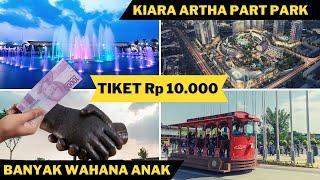 Cuman 10.000 Bisa Melihat Air Mancur Menari  Wisata Kiara Artha Park Bandung  Tempat Main Anak