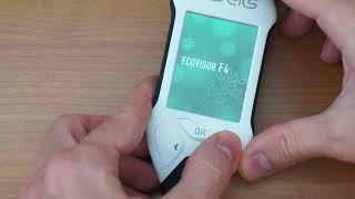 Soeks Ecovisor F4 Dosimeter function test Geiger Counter