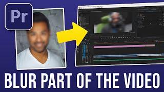 How to Blur a Part of a Video in Adobe Premiere Pro 2024