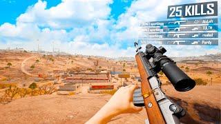 Partida quase IMPECÁVEL em Miramar - 25 Kills Solo vs Squad - PUBG