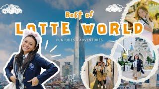 Lotte World Adventures From Getting Lost to Rollercoaster Flips & Starfield Library