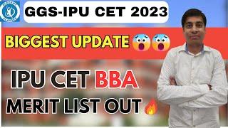 Biggest  IPU CET 2023 Update    Merit List Released  