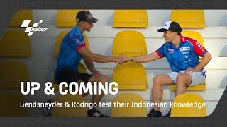 Bendsneyder and Rodrigo test their Indonesian knowledge