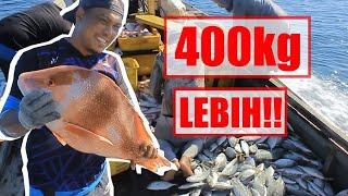 Mancing KAKAP MERAH  Total tangkapan 400kg lebih