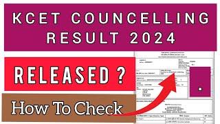 KCET Councelling Dates 2024  KCET Councelling Dates 2024