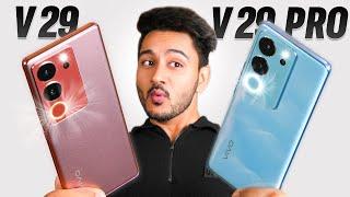 vivo V29 and V29 Pro Unboxing and First Look  Best Low Light Camera Samrtphone
