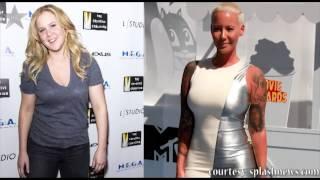 Amber Rose  & Amy Schumer kisses MTV Movie Awards 2015 lesbian