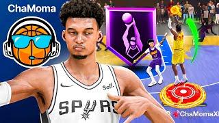 VICTOR WEMBANYAMA BUILD is DANGEROUS in NBA 2K24 BEST 71 CAN DO IT ALL AROUND CENTER BUILD