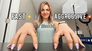 ASMR 100+ FAST & AGGRESSIVE TRIGGERS UNPREDICTABLE ‍️