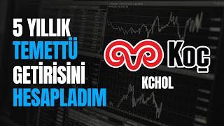 Koç Holdingin 5 Yıllık Temettü Getirisini Hesapladım.ALTIN-DOLAR-KCHOL-ASGARİ ÜCRET Karşılaştırması