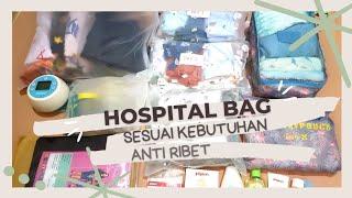 HOSPITAL BAG  TAS PERLENGKAPAN MELAHIRKAN 2022  SESUAI KEBUTUHAN  ANTI RIBET