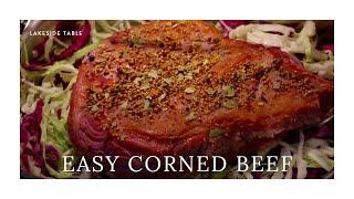 OVEN BAKED CORNED BEEF Recipe   St Paddys Day