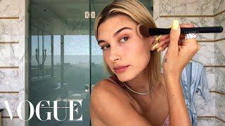Hailey Bieber’s 5-Step Guide to Faking a California Glow  Beauty Secrets  Vogue
