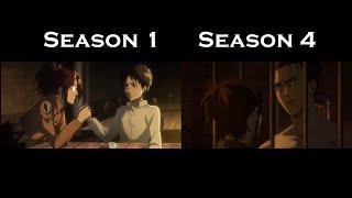 Hange Realises Eren Has Changed- Attack On Titan Season 4