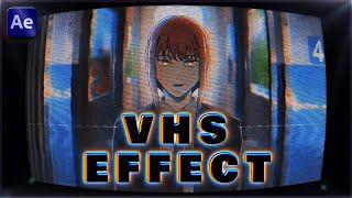 VHS Effect After Effects