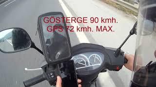 RKS Blazer XR 50cc 80cc GPS Top Speed  hız denemesi 