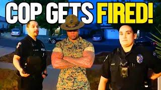 Cop Gets Fired After Apologizing To Army Sergeant