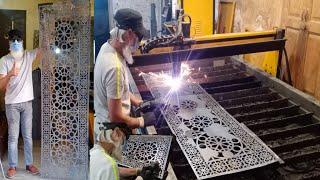 CNC Plasma Cutting MachineGate Design With CNC Router MachineAnd how CNC Plasma Machine is work.